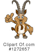 Ibex Clipart #1272657 by Dennis Holmes Designs