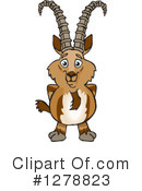 Ibex Clipart #1278823 by Dennis Holmes Designs