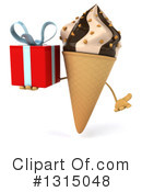Ice Cream Character Clipart #1315048 by Julos