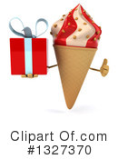 Ice Cream Character Clipart #1327370 by Julos