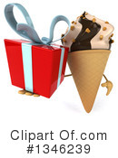 Ice Cream Character Clipart #1346239 by Julos