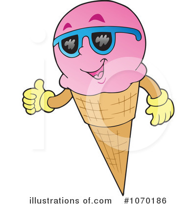 Royalty-Free (RF) Ice Cream Clipart Illustration by visekart - Stock Sample #1070186