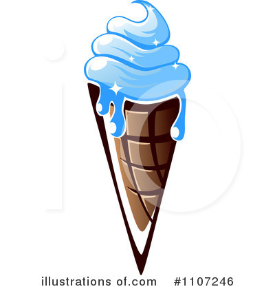Royalty-Free (RF) Ice Cream Clipart Illustration by Vector Tradition SM - Stock Sample #1107246