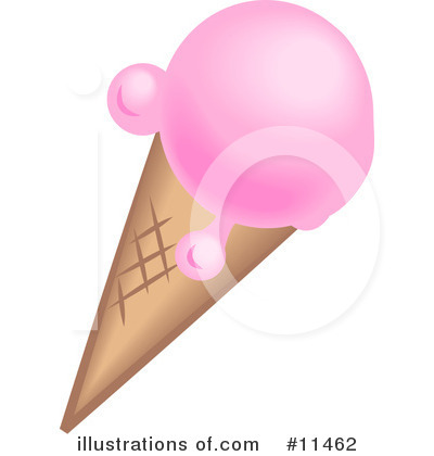 Waffle Cone Clipart #11462 by AtStockIllustration