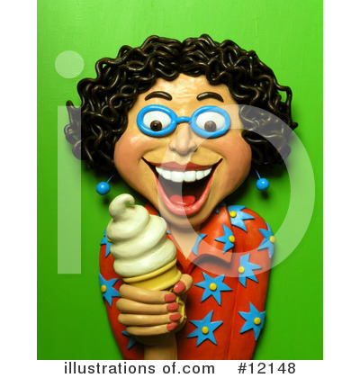 Ice Cream Clipart #12148 by Amy Vangsgard
