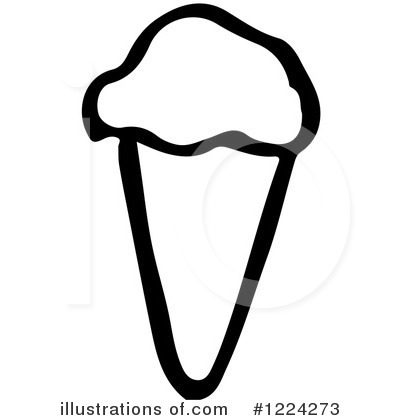 Royalty-Free (RF) Ice Cream Clipart Illustration by Picsburg - Stock Sample #1224273