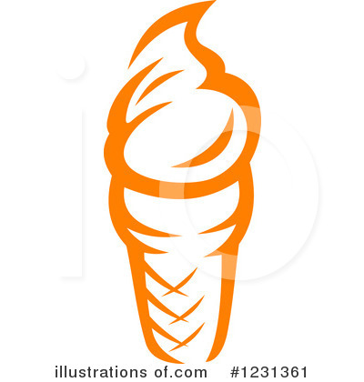 Royalty-Free (RF) Ice Cream Clipart Illustration by Vector Tradition SM - Stock Sample #1231361