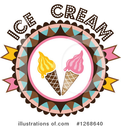 Royalty-Free (RF) Ice Cream Clipart Illustration by Vector Tradition SM - Stock Sample #1268640