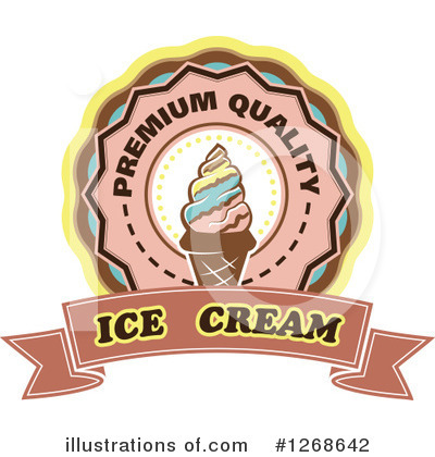 Royalty-Free (RF) Ice Cream Clipart Illustration by Vector Tradition SM - Stock Sample #1268642