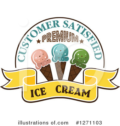Royalty-Free (RF) Ice Cream Clipart Illustration by Vector Tradition SM - Stock Sample #1271103