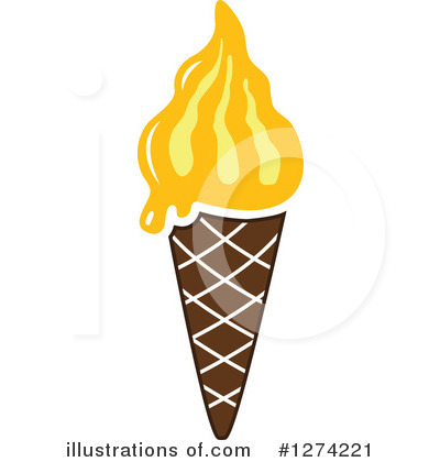 Royalty-Free (RF) Ice Cream Clipart Illustration by Vector Tradition SM - Stock Sample #1274221