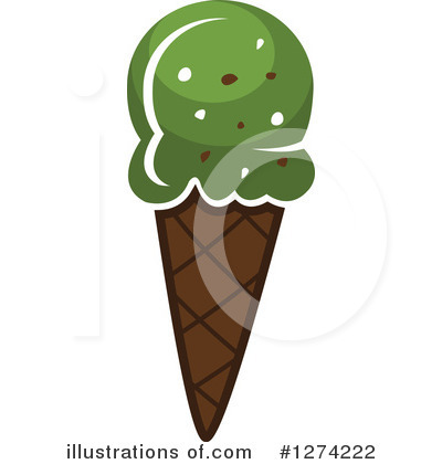 Royalty-Free (RF) Ice Cream Clipart Illustration by Vector Tradition SM - Stock Sample #1274222