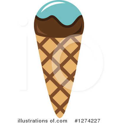 Royalty-Free (RF) Ice Cream Clipart Illustration by Vector Tradition SM - Stock Sample #1274227