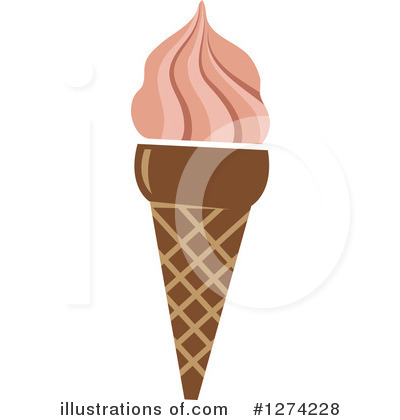 Royalty-Free (RF) Ice Cream Clipart Illustration by Vector Tradition SM - Stock Sample #1274228