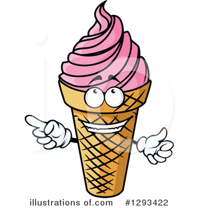 Royalty-Free (RF) Ice Cream Clipart Illustration by Vector Tradition SM - Stock Sample #1293422