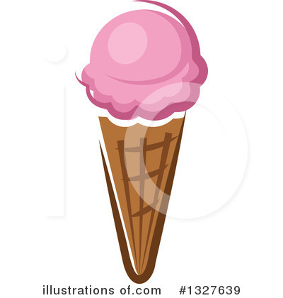 Frozen Yogurt Clipart #1327639 by Vector Tradition SM