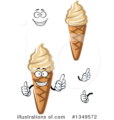 Royalty-Free (RF) Ice Cream Clipart Illustration by Vector Tradition SM - Stock Sample #1349572