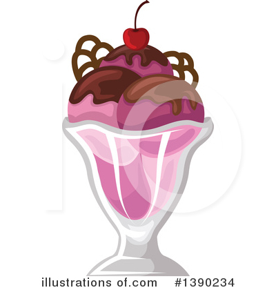 Ice Cream Clipart #1390234 by Vector Tradition SM