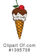 Ice Cream Clipart #1395738 by Vector Tradition SM