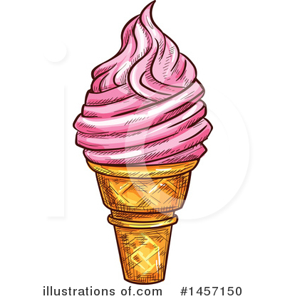 Royalty-Free (RF) Ice Cream Clipart Illustration by Vector Tradition SM - Stock Sample #1457150