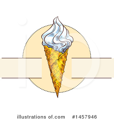 Royalty-Free (RF) Ice Cream Clipart Illustration by Vector Tradition SM - Stock Sample #1457946