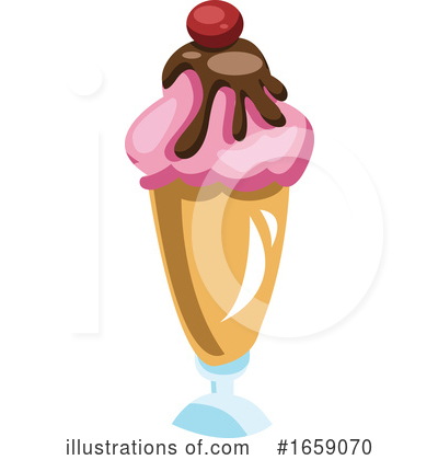 Royalty-Free (RF) Ice Cream Clipart Illustration by Morphart Creations - Stock Sample #1659070