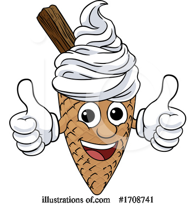 Ice Cream Clipart #1708741 by AtStockIllustration