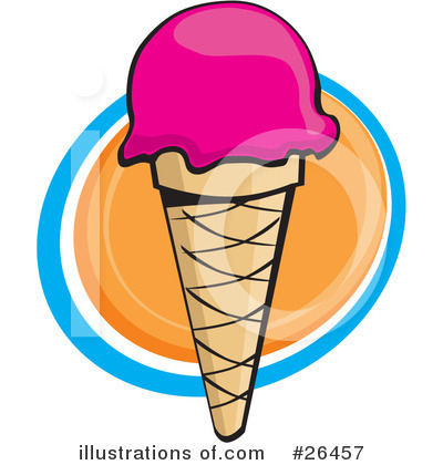 Royalty-Free (RF) Ice Cream Clipart Illustration by David Rey - Stock Sample #26457