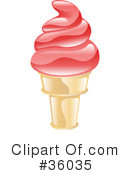 Ice Cream Clipart #36035 by AtStockIllustration
