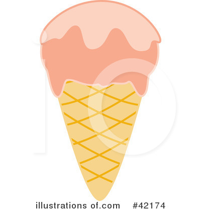 Royalty-Free (RF) Ice Cream Clipart Illustration by Cherie Reve - Stock Sample #42174