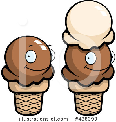 Royalty-Free (RF) Ice Cream Clipart Illustration by Cory Thoman - Stock Sample #438399