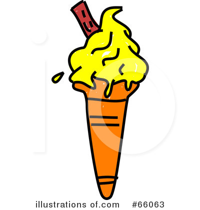Royalty-Free (RF) Ice Cream Clipart Illustration by Prawny - Stock Sample #66063