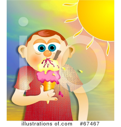 Royalty-Free (RF) Ice Cream Clipart Illustration by Prawny - Stock Sample #67467