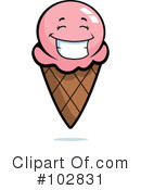 Ice Cream Cone Clipart #102831 by Cory Thoman