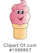 Ice Cream Cone Clipart #1086867 by Pams Clipart
