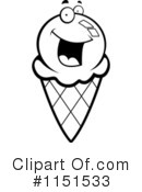 Ice Cream Cone Clipart #1151533 by Cory Thoman
