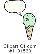 Ice Cream Cone Clipart #1191530 by lineartestpilot