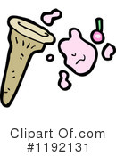 Ice Cream Cone Clipart #1192131 by lineartestpilot