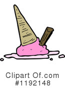 Ice Cream Cone Clipart #1192148 by lineartestpilot