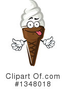 Ice Cream Cone Clipart #1348018 by Vector Tradition SM