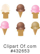 Ice Cream Cone Clipart #432653 by Pams Clipart