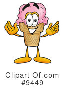 Ice Cream Cone Clipart #9449 by Toons4Biz