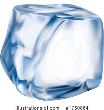 Ice Cube Clipart #1760864 by Vector Tradition SM