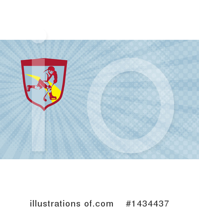 Royalty-Free (RF) Ice Hockey Clipart Illustration by patrimonio - Stock Sample #1434437