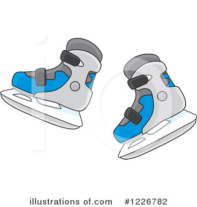 Royalty-Free (RF) Ice Skating Clipart Illustration by Alex Bannykh - Stock Sample #1226782