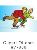Ice Skating Clipart #77988 by Snowy