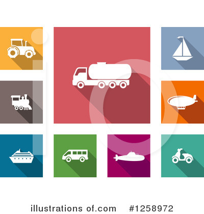 Airship Clipart #1258972 by Vector Tradition SM