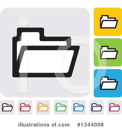 Royalty-Free (RF) Icon Clipart Illustration by ColorMagic - Stock Sample #1344008