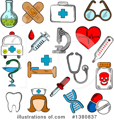 Ecg Clipart #1380837 by Vector Tradition SM