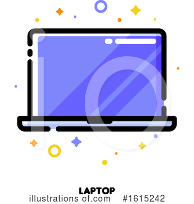 Laptop Clipart #1615242 by elena